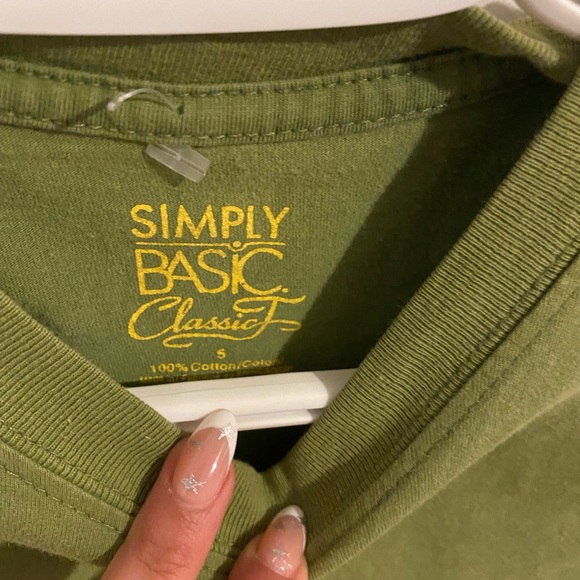 GREEN AVIATION BABY TEE - Picture 3 of 3